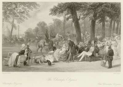 Champs Elysees tekijältä Eugene Louis Lami