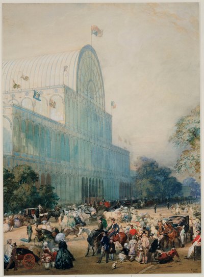 Kristallipalatsin avajaiset, 1851 tekijältä Eugene Louis Lami