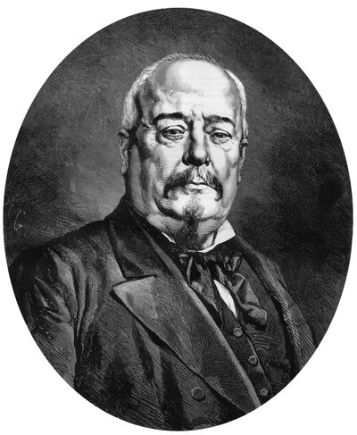 Francois-Achille Bazaine, kaiverrus Maunouryn valokuvan mukaan. tekijältä Eugene Manoury