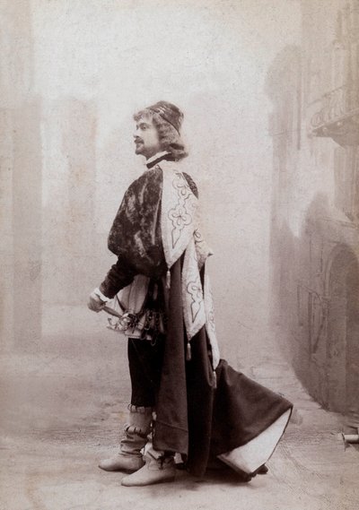 Ranskalainen koomikko Dauvillier, noin 1900, kuva Eugene Pirou. tekijältä Eugene Pirou