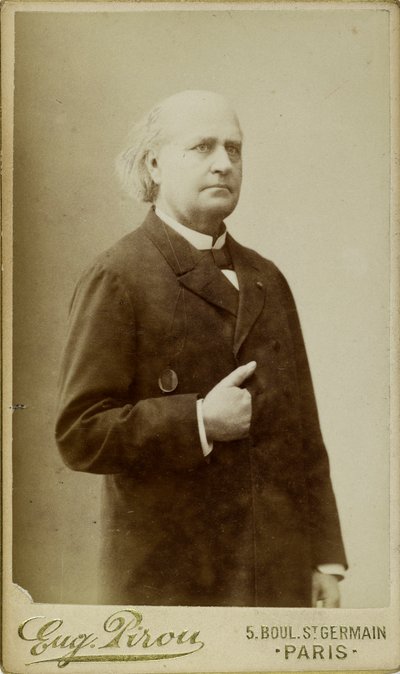Leconte de Lislen muotokuva 1818-1894, n. 1870. tekijältä Eugene Pirou