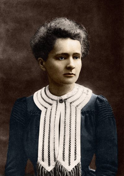 Marie Curien muotokuva 1867-1934 tekijältä Eugene Pirou