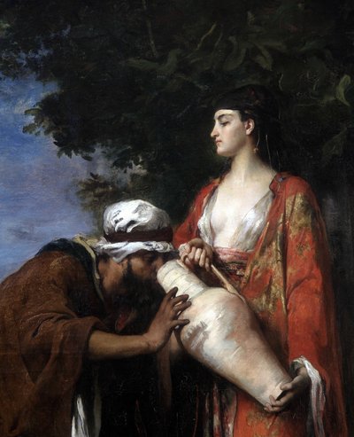 Rebecca kaivolle. (yksityiskohta) tekijältä Eugene Romain Thirion