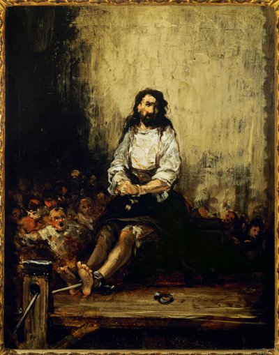 Vanki (maalaus kankaalle) tekijältä Eugenio Lucas Velazquez