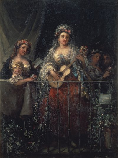 Huonekalut ja erilaiset esineet 1100- ja 1300-luvuilta tekijältä Eugenio Lucas Velázquez