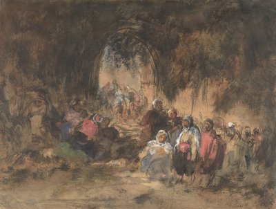 Arabit lepäävät, 1817-70. tekijältä Eugenio Lucas Villamil