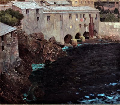 San Fruttuoson luostarin kaaret, n. 1909 tekijältä Eugenio Olivari