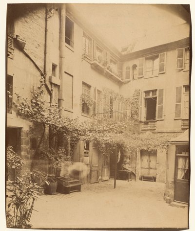 Cour de Rouen, Boulevard Saint-Germain tekijältä Eugène Atget
