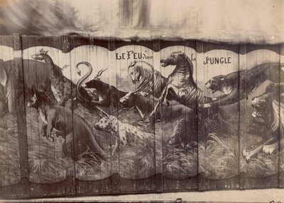 Fête du Trône tekijältä Eugène Atget