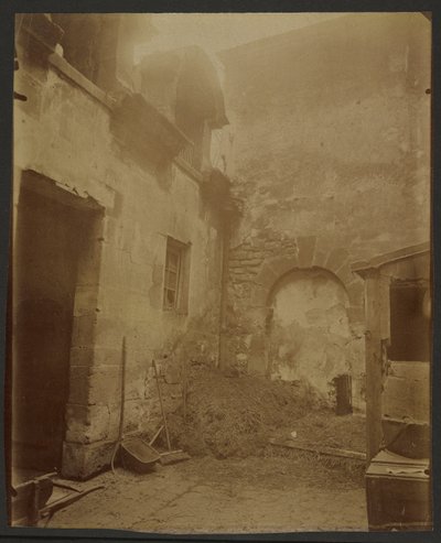 Hôtel Richelieu, 18 Quai de Béthune tekijältä Eugène Atget