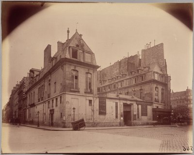 Hôtel du Marquis de Paroy, 83 rue Charlot tekijältä Eugène Atget