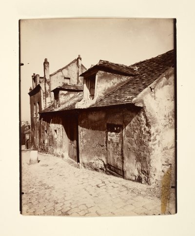 [Montmartre] Musetten talo tekijältä Eugène Atget