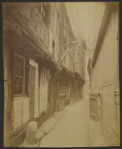 Rouen, Impasse des Hauts-Mariages tekijältä Eugène Atget