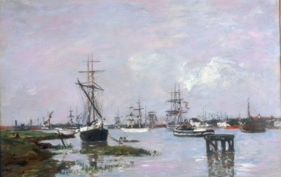 Antwerpen, satama tekijältä Eugene Louis Boudin