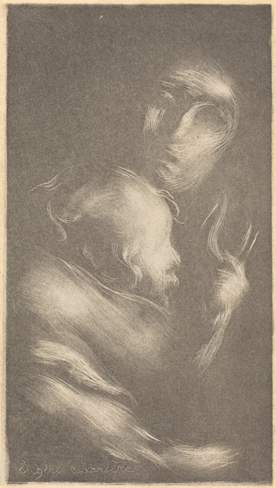 Äitiys tekijältä Eugène Carrière