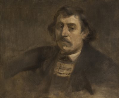 Paul Gauguinin muotokuva, 1891 tekijältä Eugène Carrière
