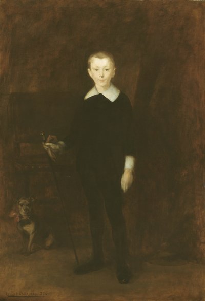 Pojan muotokuva, 1886. tekijältä Eugène Carrière
