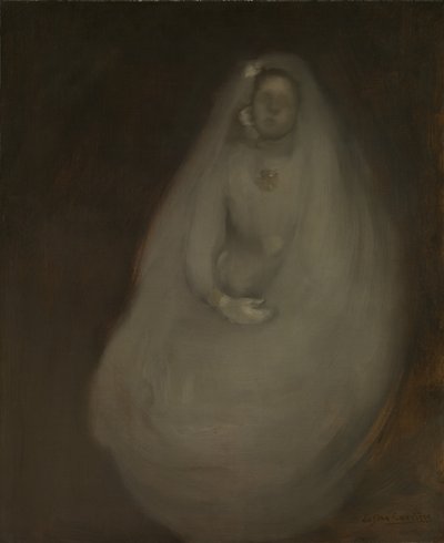 Ensimmäinen ehtoollinen, n. 1896. tekijältä Eugène Carrière