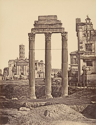 Forumin rauniot, 1848-52. tekijältä Eugène Constant