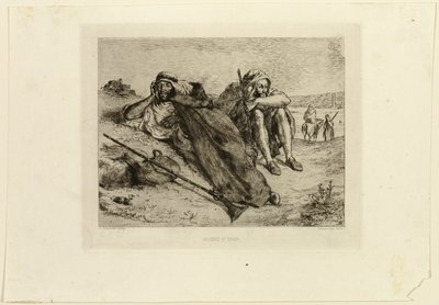 Oranin arabit tekijältä Eugène Delacroix
