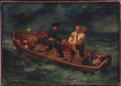 Vene, jossa on häviöjä tekijältä Ferdinand Victor Eugene Delacroix