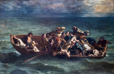 Ranskalainen:  Don Juanin haaksirikko: Don Juanin haaksirikko tekijältä Eugène Delacroix