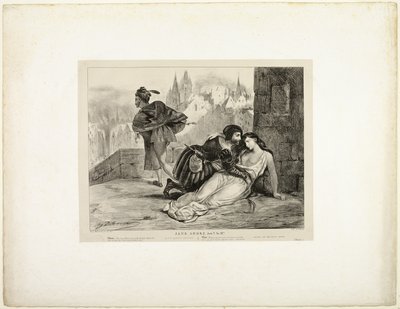 Jane Shore tekijältä Eugène Delacroix