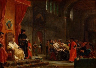 Les deux Foscari tekijältä Ferdinand Victor Eugene Delacroix
