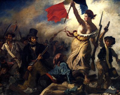 Liberty Leading the People tekijältä Eugène Delacroix