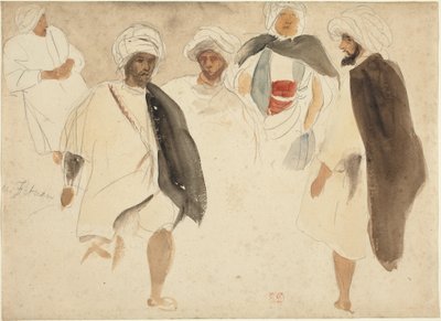 Arabien tutkimus tekijältä Eugène Delacroix