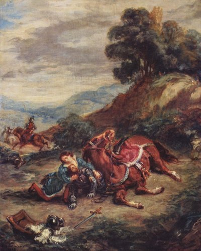 Laran kuolema tekijältä Eugène Delacroix