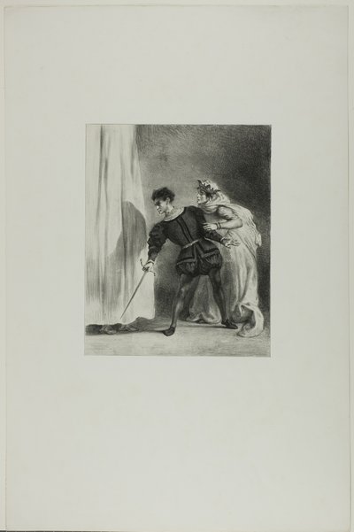 Poloniuksen murha tekijältä Eugène Delacroix