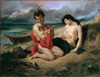 Natchez tekijältä Eugène Delacroix