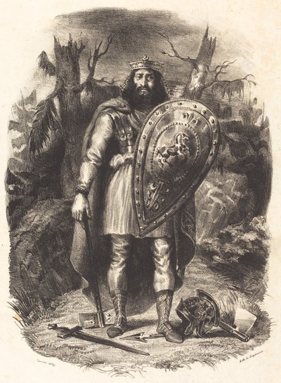 Vercingetorix tekijältä Eugène Delacroix