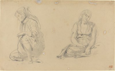 Algerin naiset tekijältä Eugène Delacroix