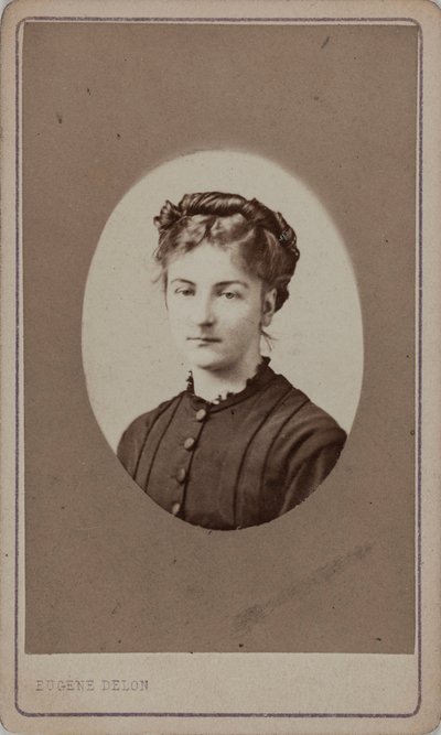 Jane Dieulafoyn muotokuva 1851-1916, n. 1880. tekijältä Eugène Delon