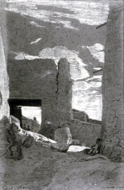 Bab El Gharbi, kielet tekijältä Eugène Fromentin