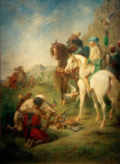 E.Fromentin, Falkenjagd Algeriassa tekijältä Eugène Fromentin