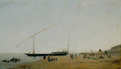 Niilillä, lähellä Philaea tekijältä Eugène Fromentin