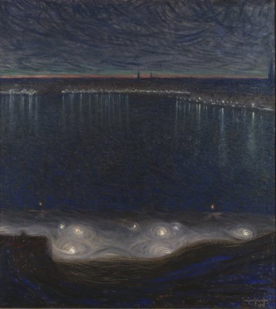 Riddarfjärden, Tukholma tekijältä Eugène Jansson