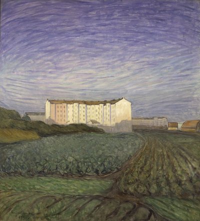 Kaupungin laitamilla, 1899 tekijältä Eugène Jansson