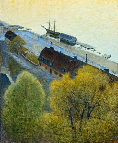 janss kevät ilta, tekijältä Eugène Jansson