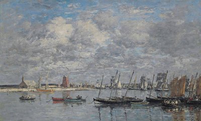Camaret, satama tekijältä Eugene Louis Boudin