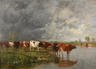 Lauman juominen tekijältä Eugene Louis Boudin