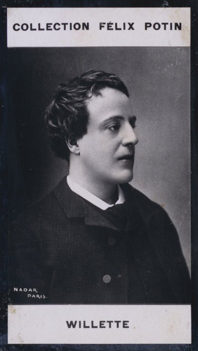 Adolphe Willette (1857) (m/w valokuva) tekijältä European Photographer