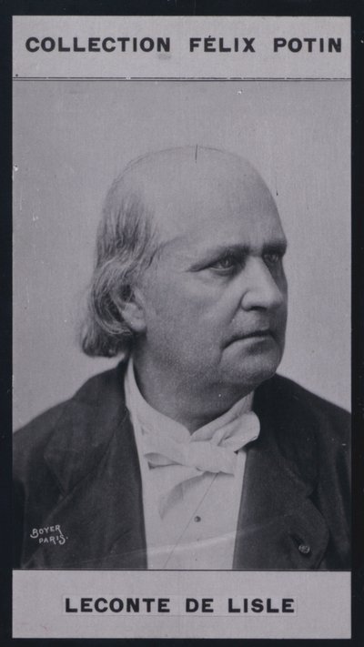Charles Leconte De Lisle (1818-1894) (m/v valokuva) tekijältä European Photographer