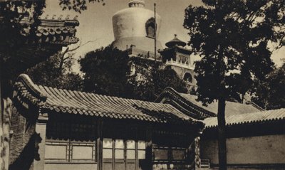 Kiina, Peking, Pullopagodi (s/w valokuva) tekijältä European Photographer