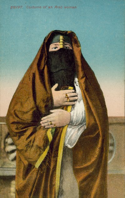 Egypti, arabinaisen puku (värillinen kuva) tekijältä European Photographer