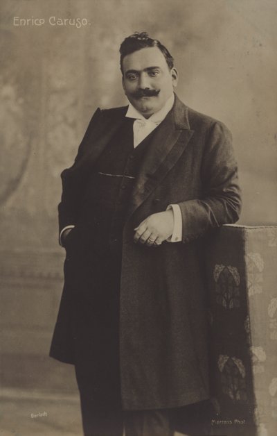Enrico Caruso, italialainen oopperatenori tekijältä European Photographer