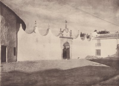 Plaza de Torosin ulkorakennusten sisäänkäynti, Ronda (s/w-kuva). tekijältä European Photographer